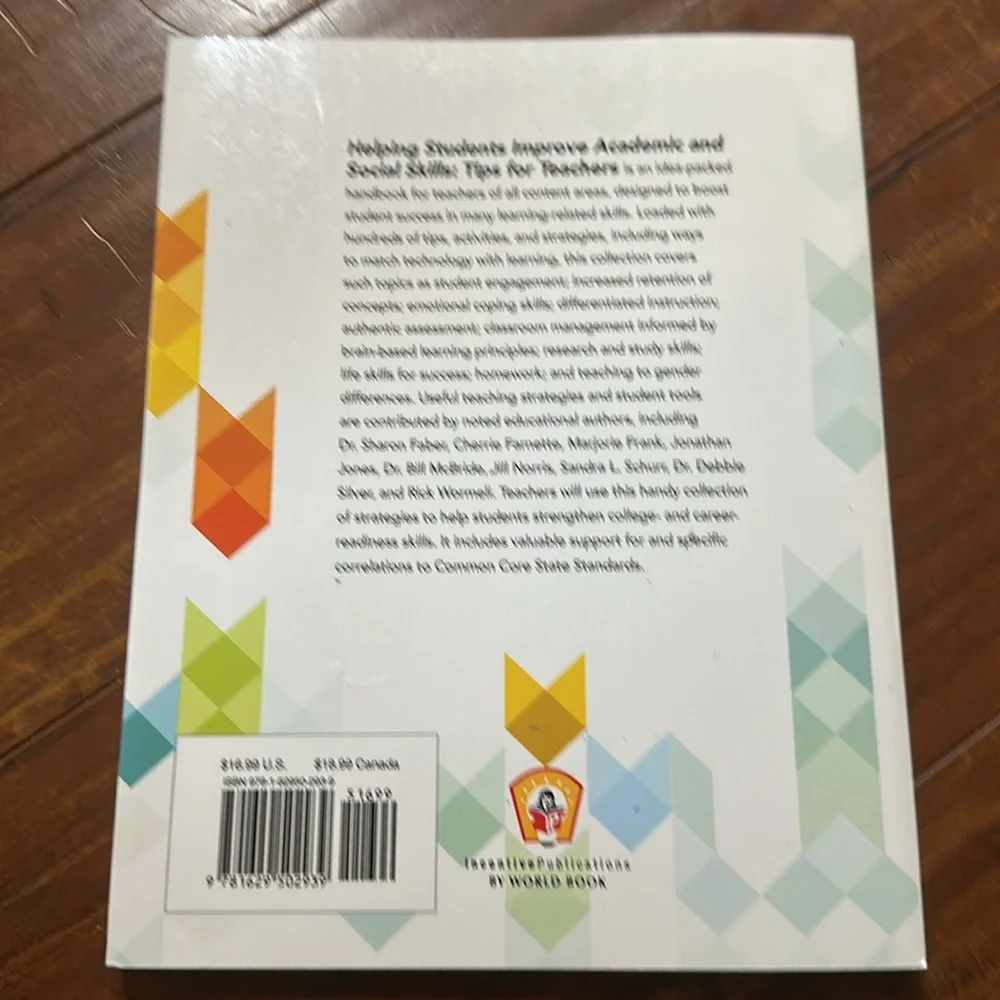 Helping Students Improve Academic and Social Skills: Tips for Teachers book‎